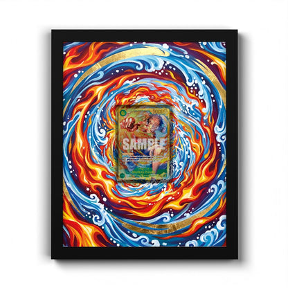 OP13-118 SEC Monkey D. Luffy - Extended Artwork One Piece Card Frame