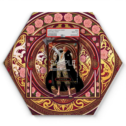 OP13 OP09-004 Shanks Anniversary GOLD - Extended Artwork One Piece Card Display