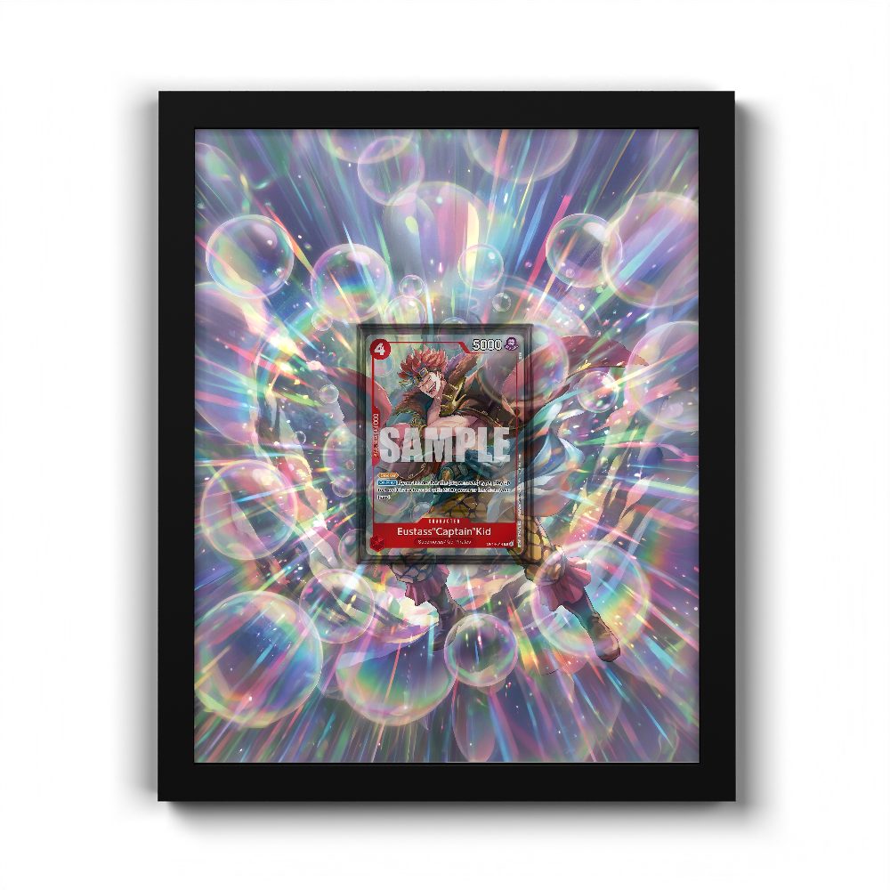 OP14-014 EustassCaptainKid Dash Pack - Extended Artwork One Piece Card Frame