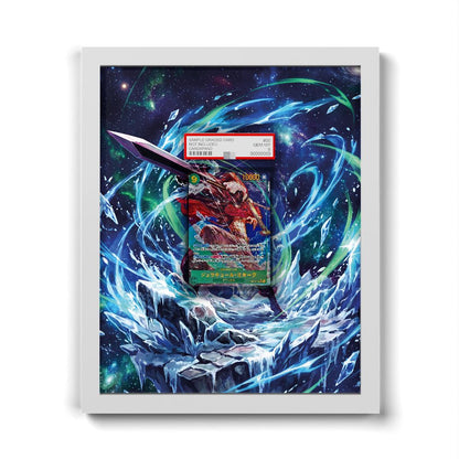 OP14-119 Dracule Mihawk - Extended Artwork One Piece Card Frame
