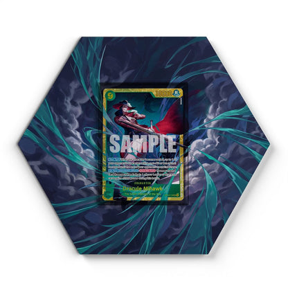 OP14-119 Dracule Mihawk (Manga) - The Azure Sea's Seven (OP14) - Extended Artwork One Piece Card Display