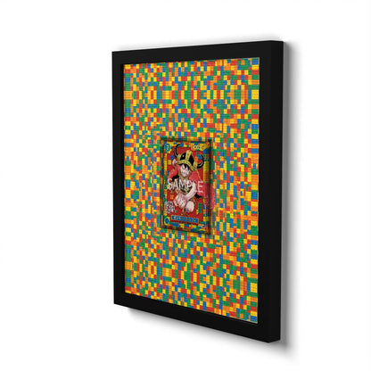 P-110 Monkey D. Luffy - Extended Artwork One Piece Card Frame