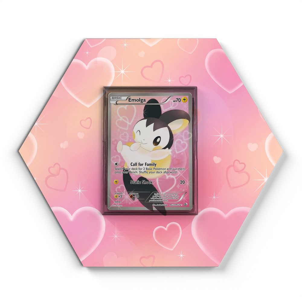 RC23/113 Emolga - Extended Artwork Pokemon Card Display