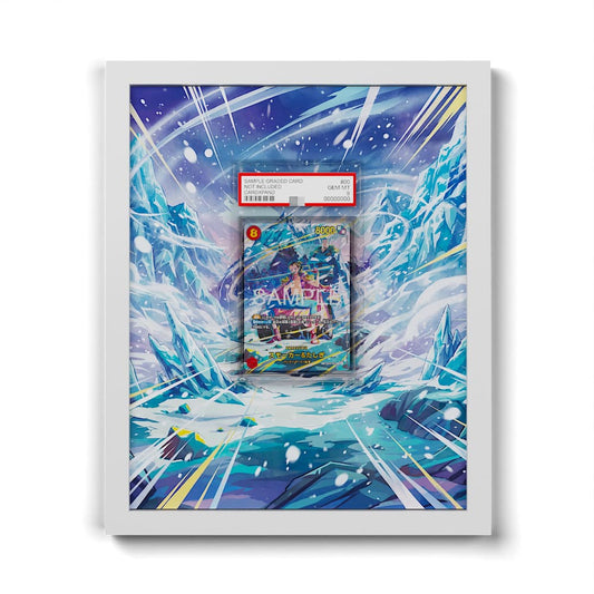 EB04-003 Smoker and Tashigi SP - Extended Artwork Framed One Piece Card Display