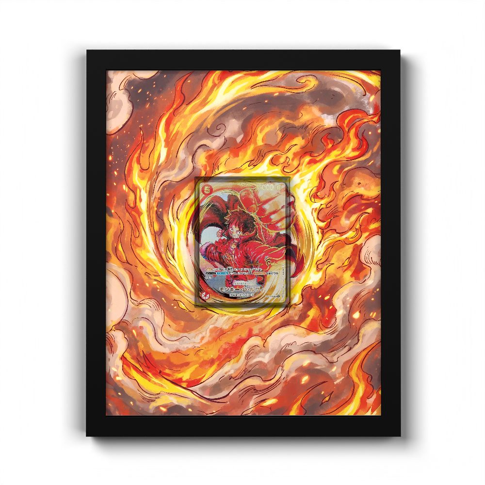 ST01-012 AA Monkey.D.Luffy (Gold-Stamped Signature) - Extended Artwork One Piece Card Frame