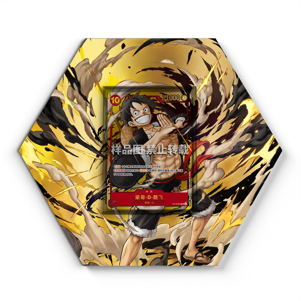 ST10-006 Monkey D. Luffy (2024 Chinese 1st Anniversary) - Extended Artwork One Piece Card Display