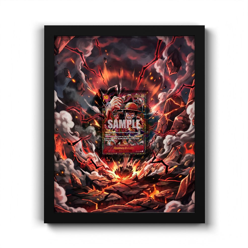 ST10-006 V1 Monkey.D.Luffy - Extended Artwork One Piece Card Frame