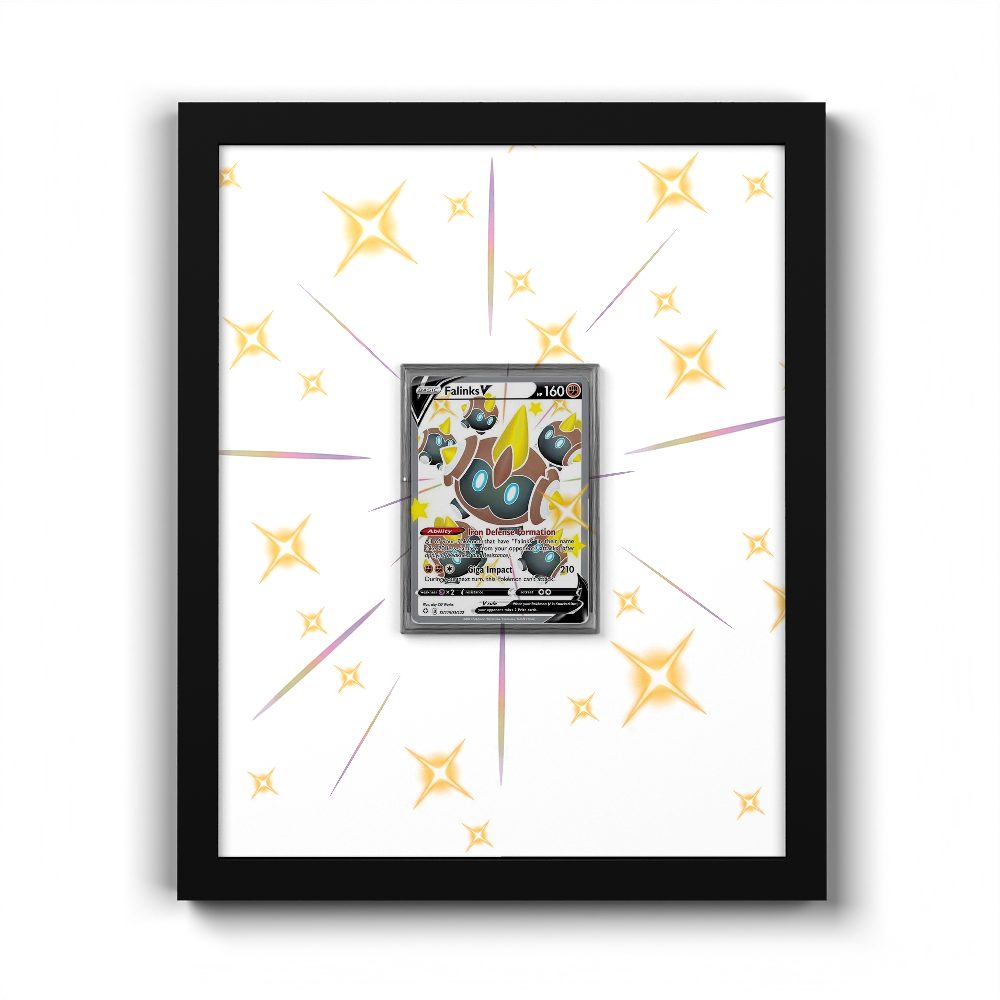 SV115/SV122 Shiny Falinks V - Extended Artwork Pokemon Card Frame