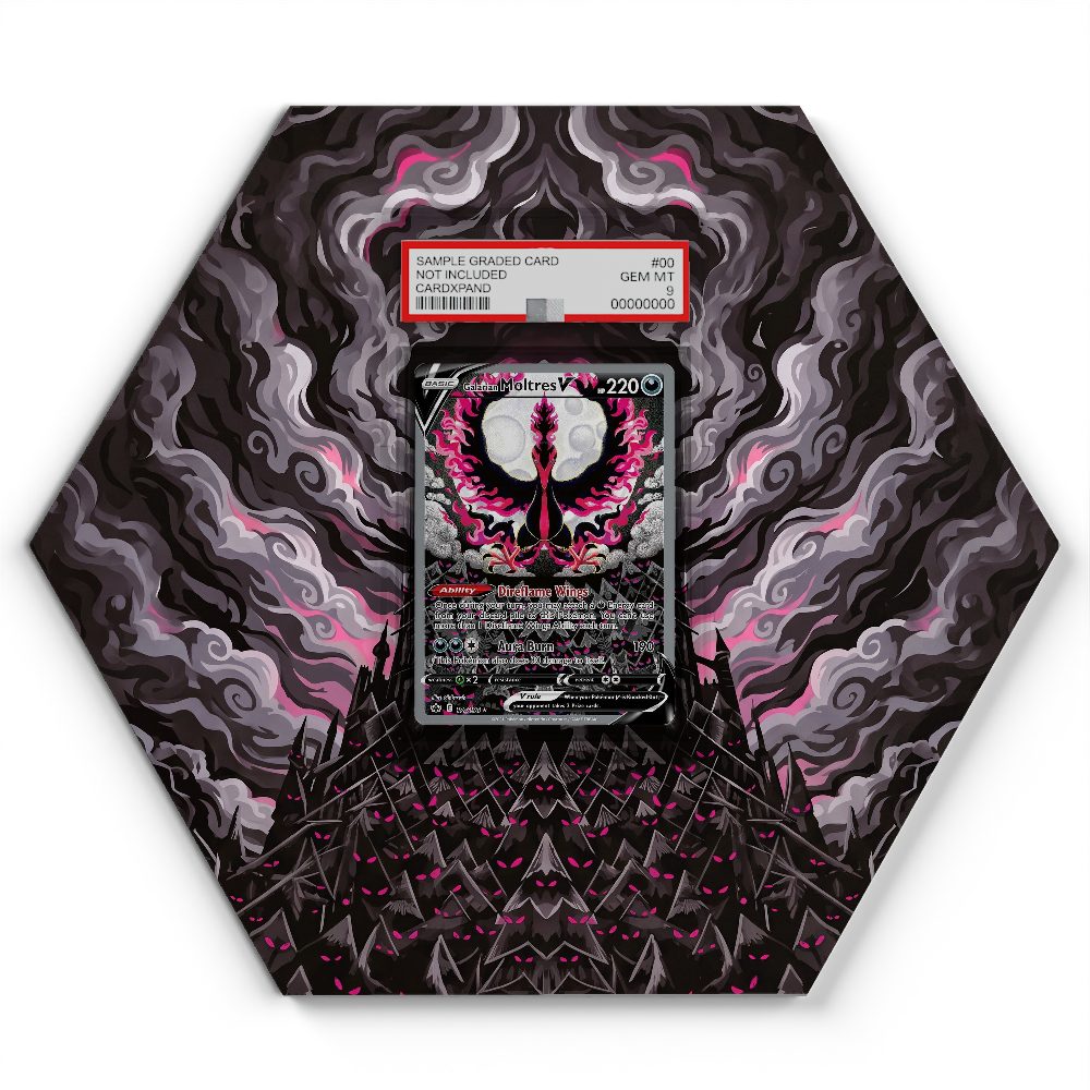 SWSH06 Galarian Moltres V - Extended Artwork Trading Card Display