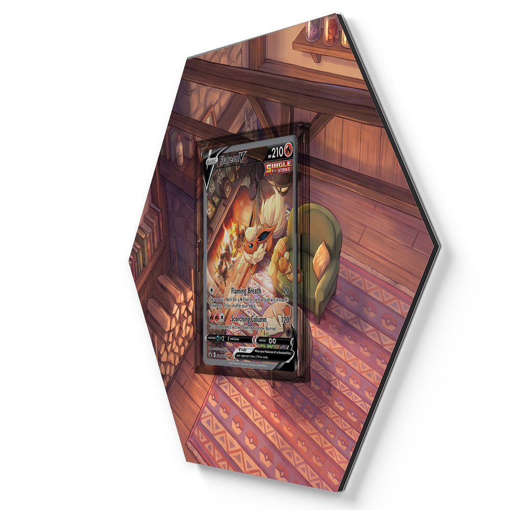 SWSH179 Flareon V - Extended Artwork Pokemon Card Display