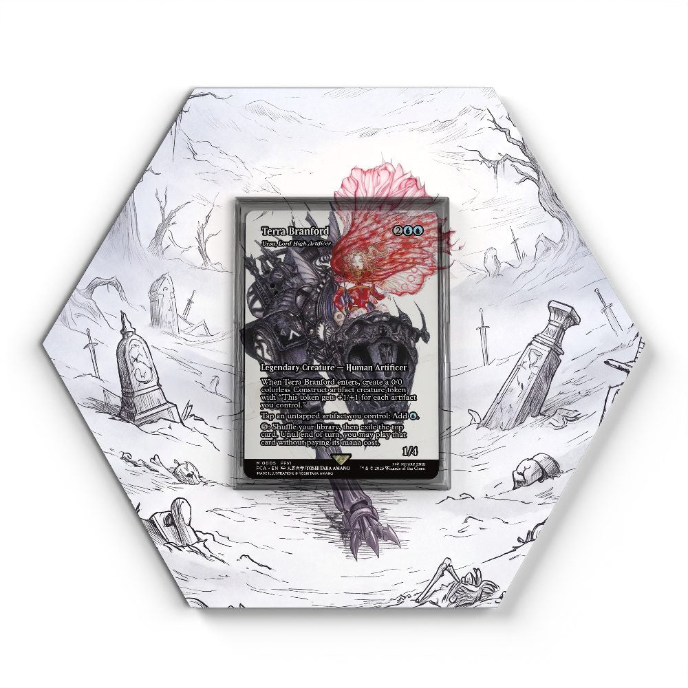 Terra Branford - Urza, Lord High Artificer (Showcase) - FINAL FANTASY - Extended Artwork Magic Card Display