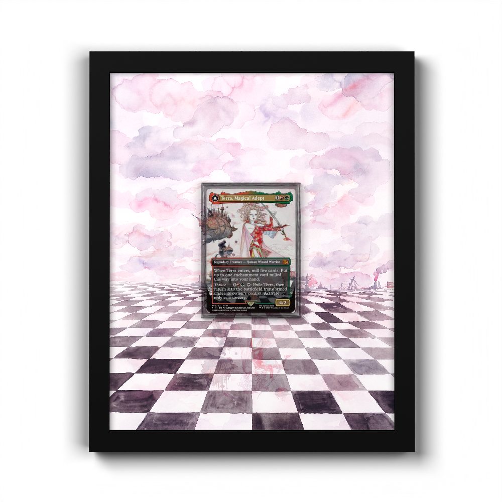Terra, Magical Adept (Borderless) - FINAL FANTASY (FIN) - Extended Artwork Magic Card Frame