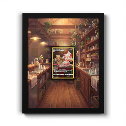 TG08/TG30 Alcremie - Extended Artwork Pokemon Card Frame