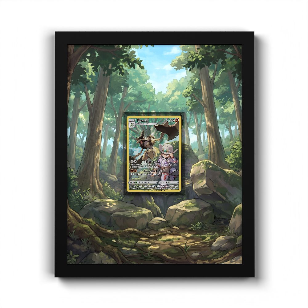 TG08/TG30 Kleavor - Extended Artwork Pokemon Card Frame