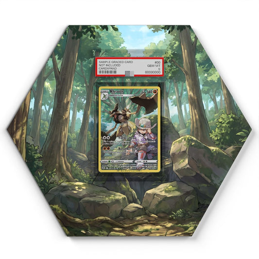 TG08/TG30 Kleavor - Extended Artwork Pokemon Card Display