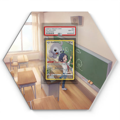 TG11/TG30 Castform - Extended Artwork Pokemon Card Display