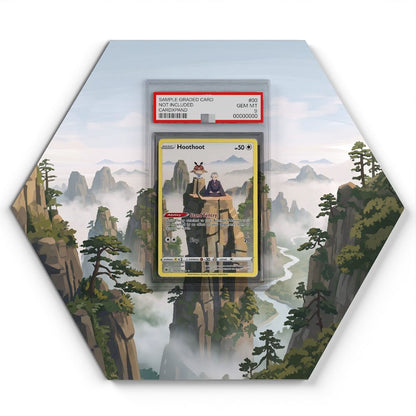 TG12 Hoothoot - Extended Artwork Pokemon Card Display