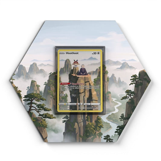TG12/TG30 Hoothoot - Extended Artwork Pokemon Card Display