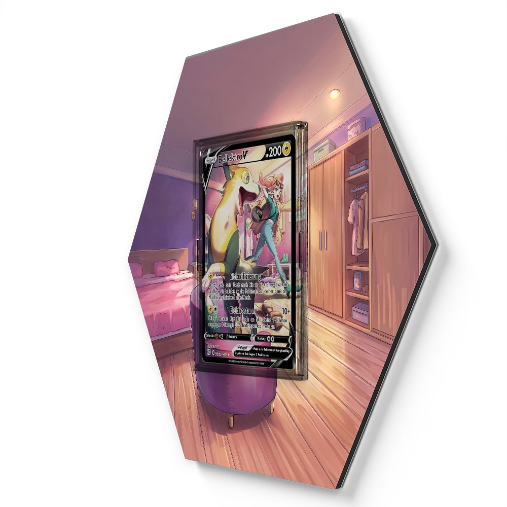 TG13/TG30 Bellektro V - Extended Artwork Pokemon Card Display