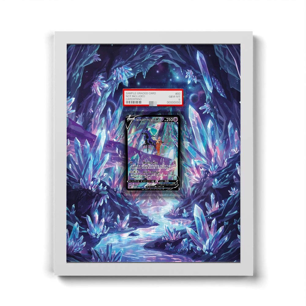 TG17/TG30 Shadow Rider Calyrex V - Extended Artwork Pokemon Card Frame