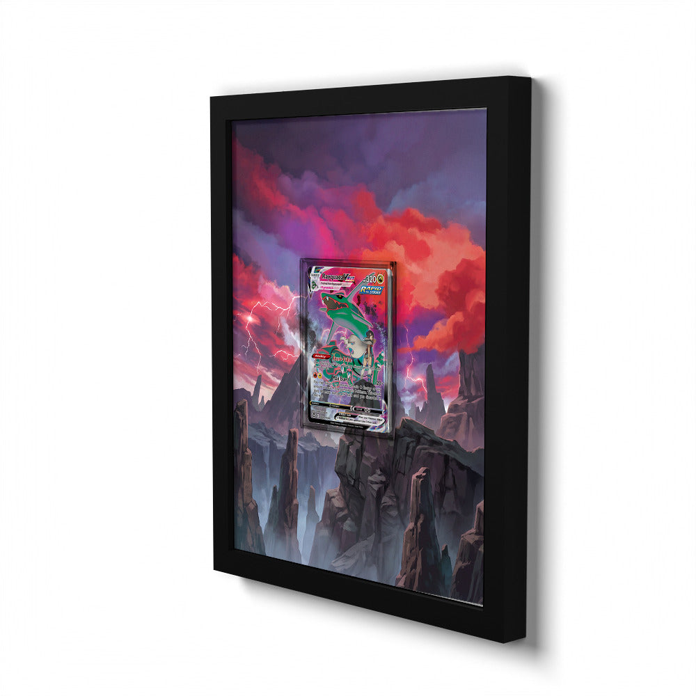 TG20/TG30 Rayquaza VMAX - Extended Artwork Pokemon Card Frame