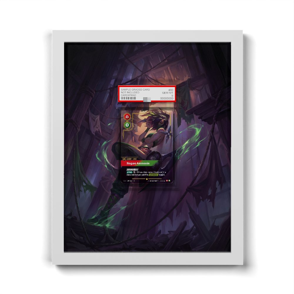VEN 189*/166 Akali - Rogue Assassin Overnumbered - Extended Artwork Riftbound Card Frame