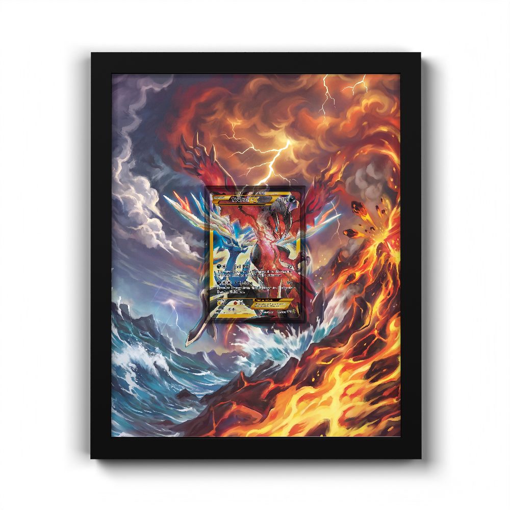 XY150A Yveltal - Extended Artwork Pokemon Card Frame