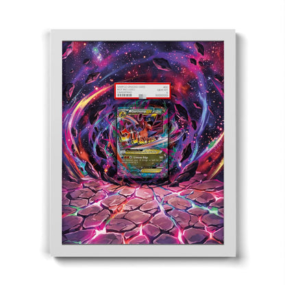 XY168 M Garchomp EX - Extended Artwork Pokemon Card Frame