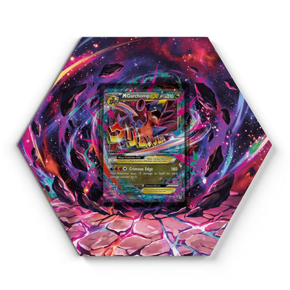 XY168 M Garchomp EX - Extended Artwork Pokemon Card Display