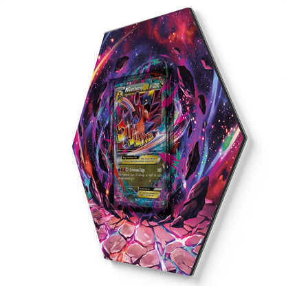 XY168 M Garchomp EX - Extended Artwork Pokemon Card Display